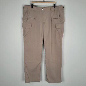 5.11 Tactical Size 20 Regular Stryke Women's Pant Cargo Stretch Khaki Tan